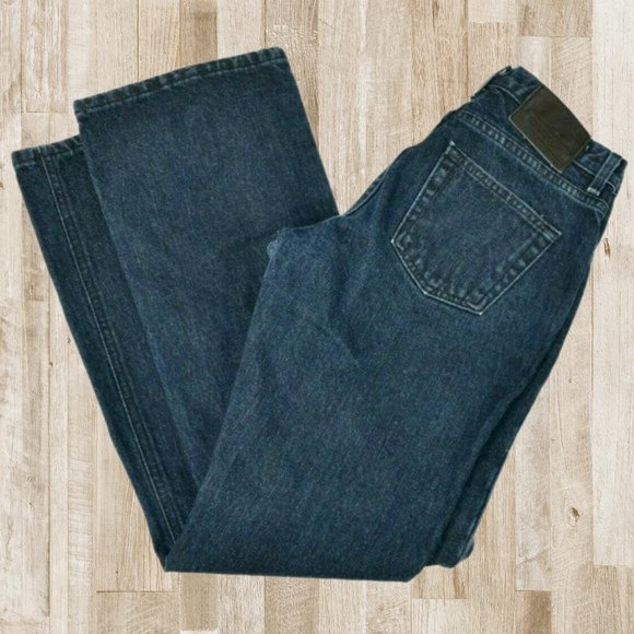 Diamond Gusset Jeans Diamond Gusset Boot Cut Blue Jeans 0 Cotton